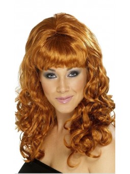 Perruque Sixties femme rousse