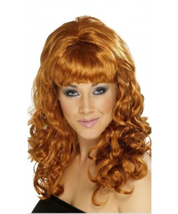 Perruque Sixties femme rousse