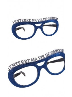 Lunette "J'enterre ma vie de garçon"