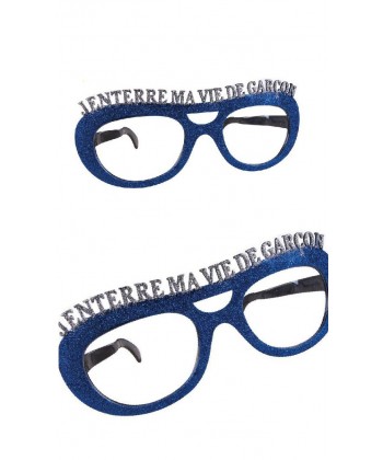 Lunette "J'enterre ma vie de garçon"