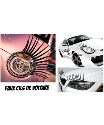 Faux cils pour voiture !!