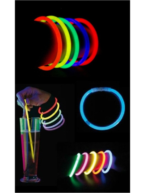 Bracelets pour grosse soirée - Tube de bracelets lumineux pour soirée