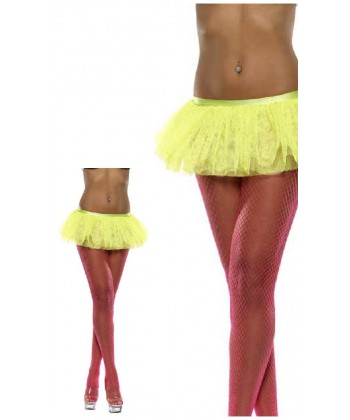 Tutu tulle jaune fluo