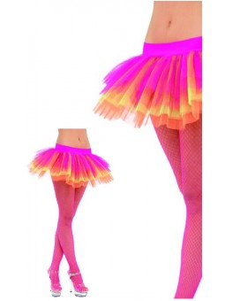 Tutu tulle multicolore fluo