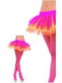 Tutu tulle multicolore fluo