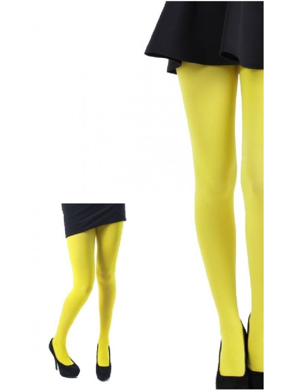 Collant jaune fluo