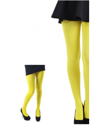 Collant jaune fluo