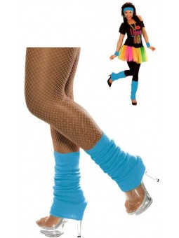 Chaussettes de danse turquoise