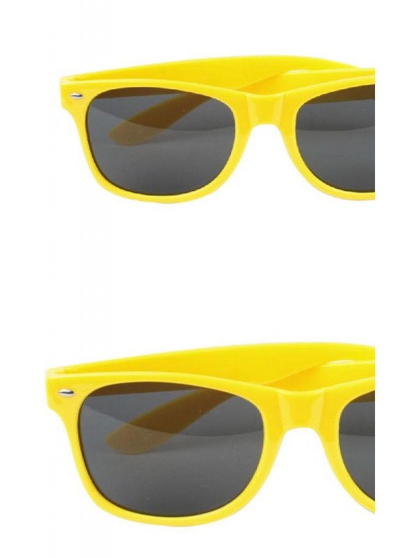 Lunette néon jaune