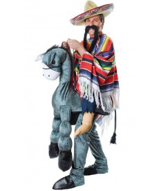 Déguisement de mexicain à cheval