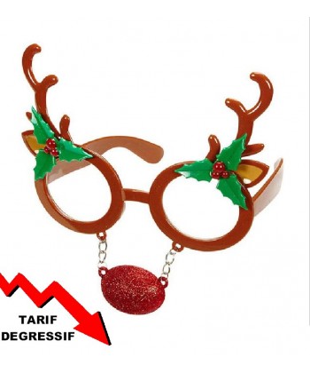 Lunette renne de  noel