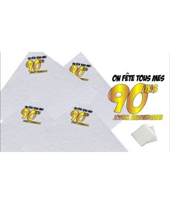 20 Serviettes "80ans"