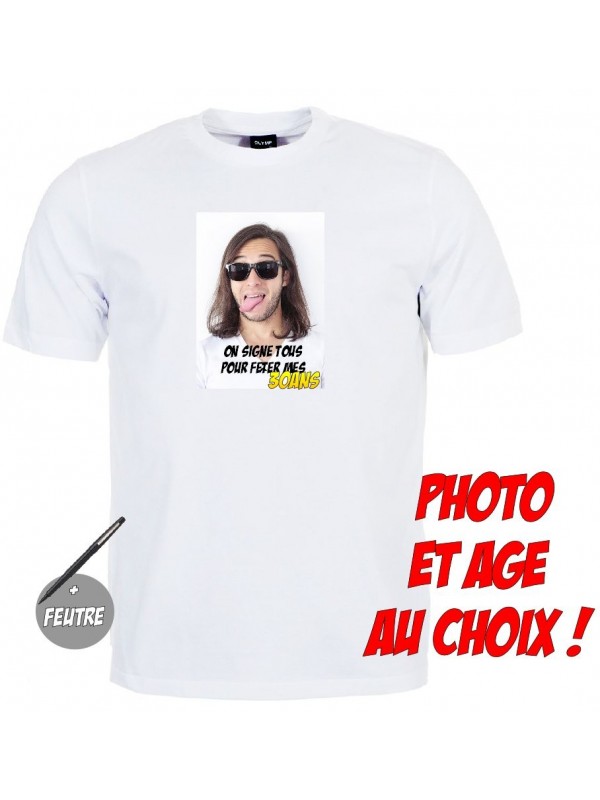 tshirt photo anniversaire