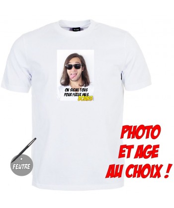 tshirt photo anniversaire