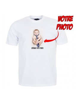 Tshirt Photo + Bonne fête papa