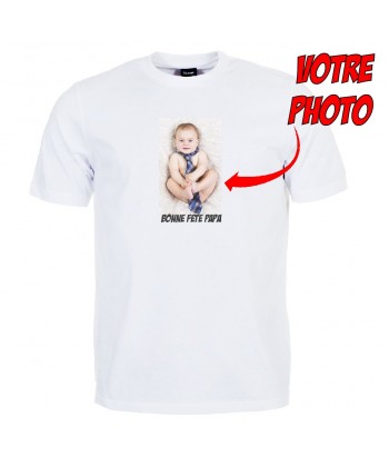 Tshirt Photo + Bonne fête papa