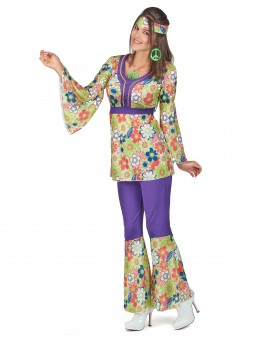 déguisement hippie femme