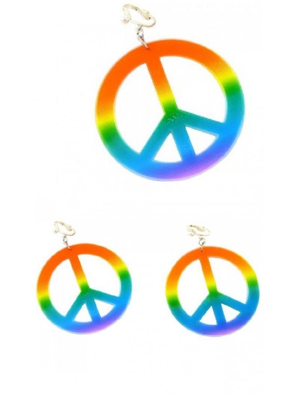 Paire de boucle d'oreille hippie