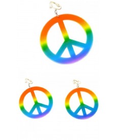 Paire de boucle d'oreille hippie