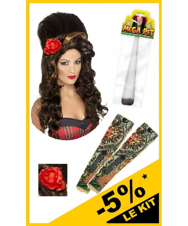 perruque amy winehouse pas cher