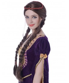 Perruque médiévale femme