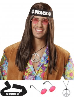 set de déguisement hippie