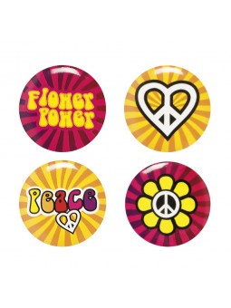 Badge hippie