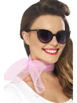 Foulard rose femme