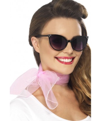 Foulard rose femme