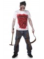 Tee shirt halloween avec boyaux