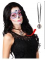 collier Dia de los muertos.