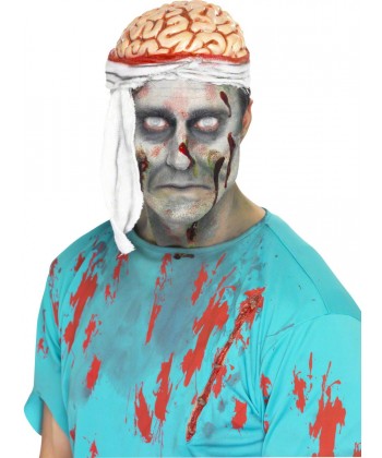 Cerveau avec bandage halloween