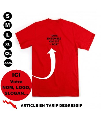 T shirt personnalisé publicitaire