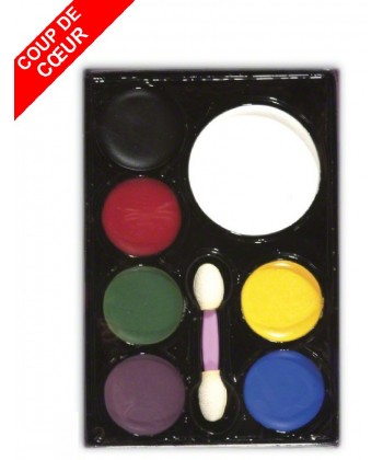 Palette de maquillage à l'eau