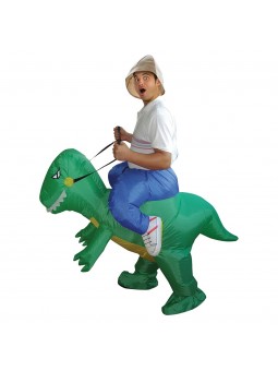 Déguisement dinosaure gonflable