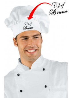 Toque de chef au prénom