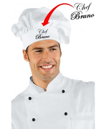 Toque de chef au prénom