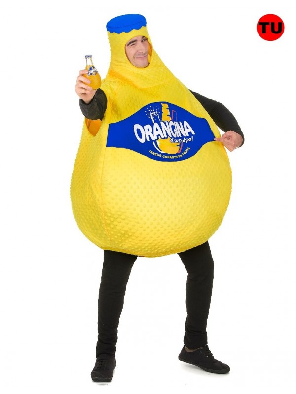 Déguisement bouteille orangina