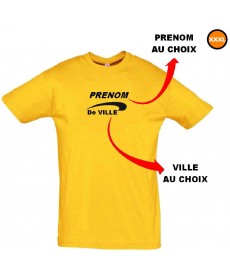 Tee shirt "Brice" XXXL au prénom