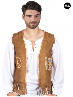 Gilet hippie mixte