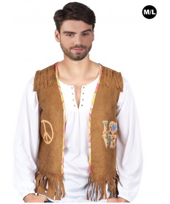 Gilet hippie mixte