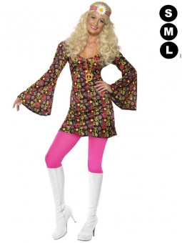 Déguisement femme hippie 