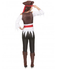 Déguisement de femme pirate des caraïbes