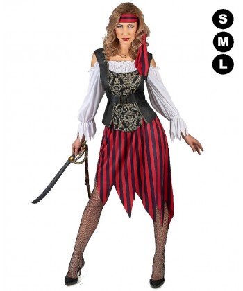 Déguisement pirate femme