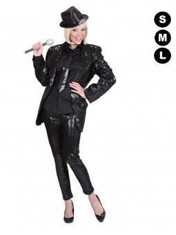Leggins disco paillettes