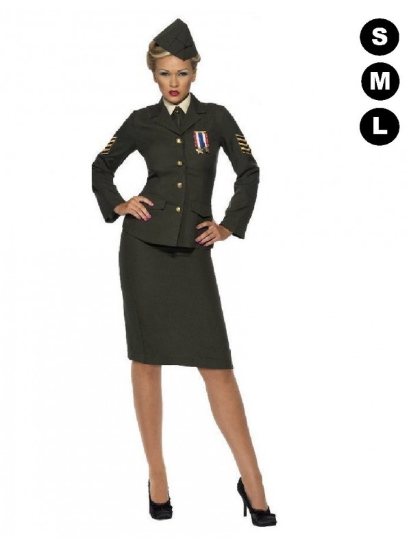 Déguisement Femme officier