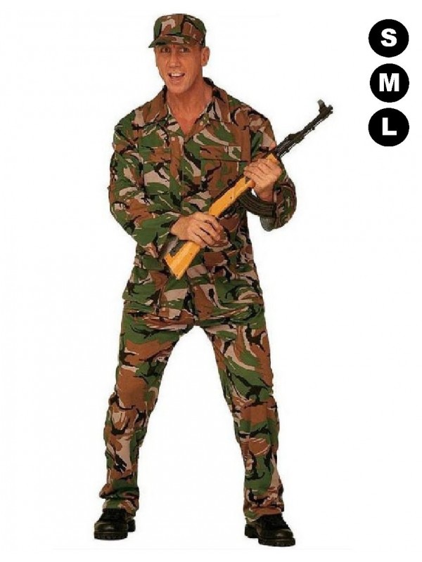 Déguisement de militaire Homme - G-I Commando