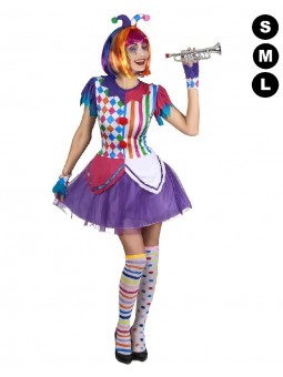 Déguisement arlequin femme