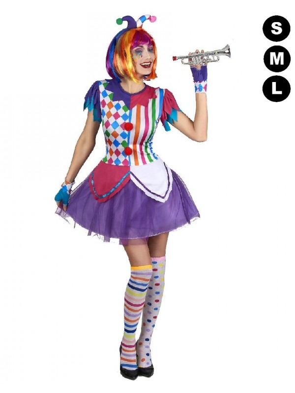 Déguisement arlequin femme