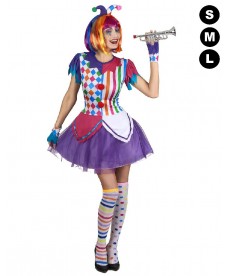 Déguisement arlequin femme